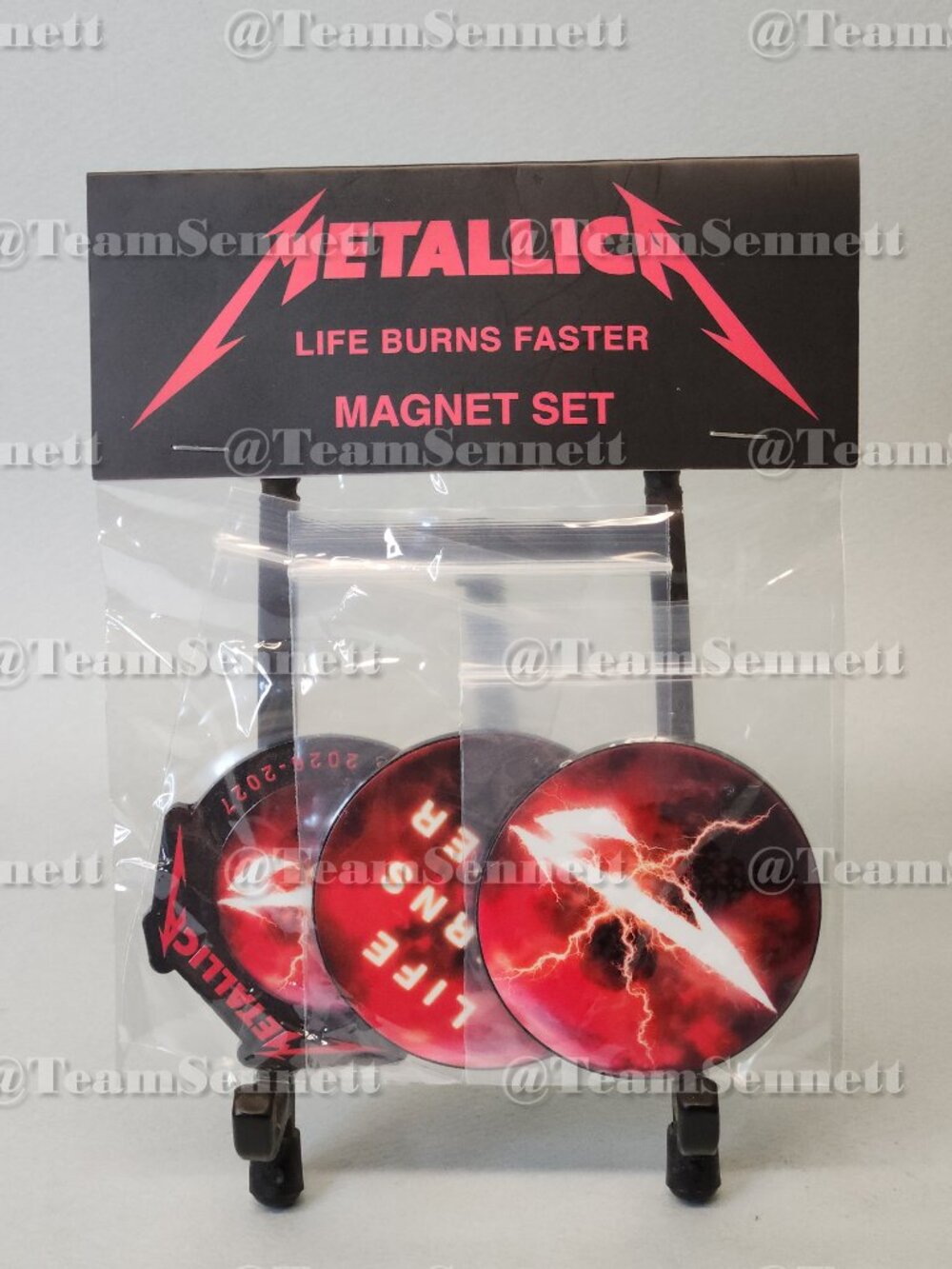 Metallica Magnet Set / Life Burns Faster Residency / Sphere Las Vegas 2026 / 27